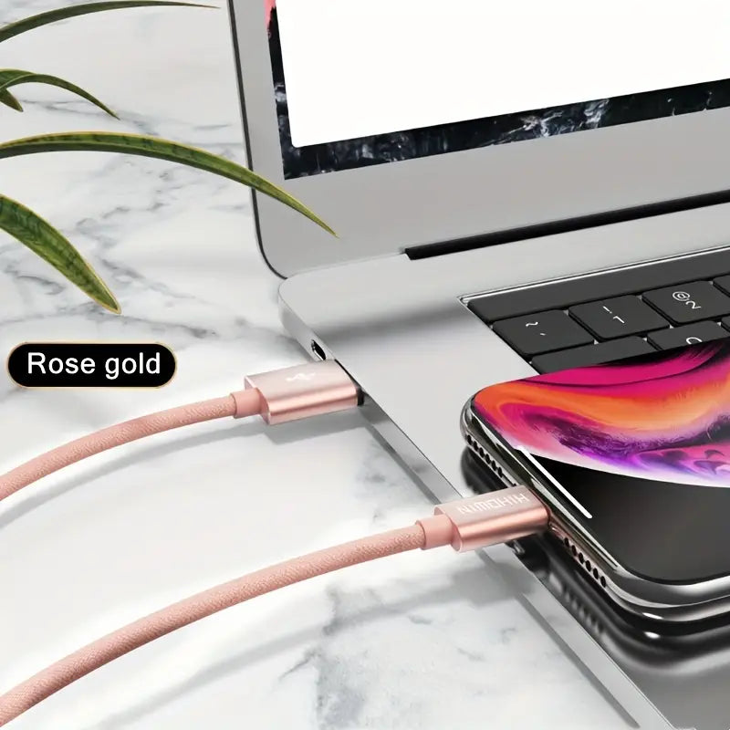USB Data Synchronization Cable for iPhone 14/13/12/11 Pro Max, SE, X, 8, 7, 6, Charger Cable for iPad - High-Performance Charging Cord ( 2m/6.6ft/78inch )