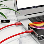USB Data Synchronization Cable for iPhone 14/13/12/11 Pro Max, SE, X, 8, 7, 6, Charger Cable for iPad - High-Performance Charging Cord ( 3m/9.9ft/118inch )