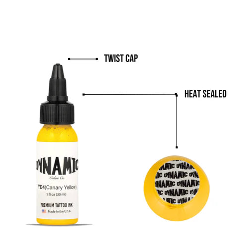 Dynamic Tattoo Ink Canary Yellow Secondary image