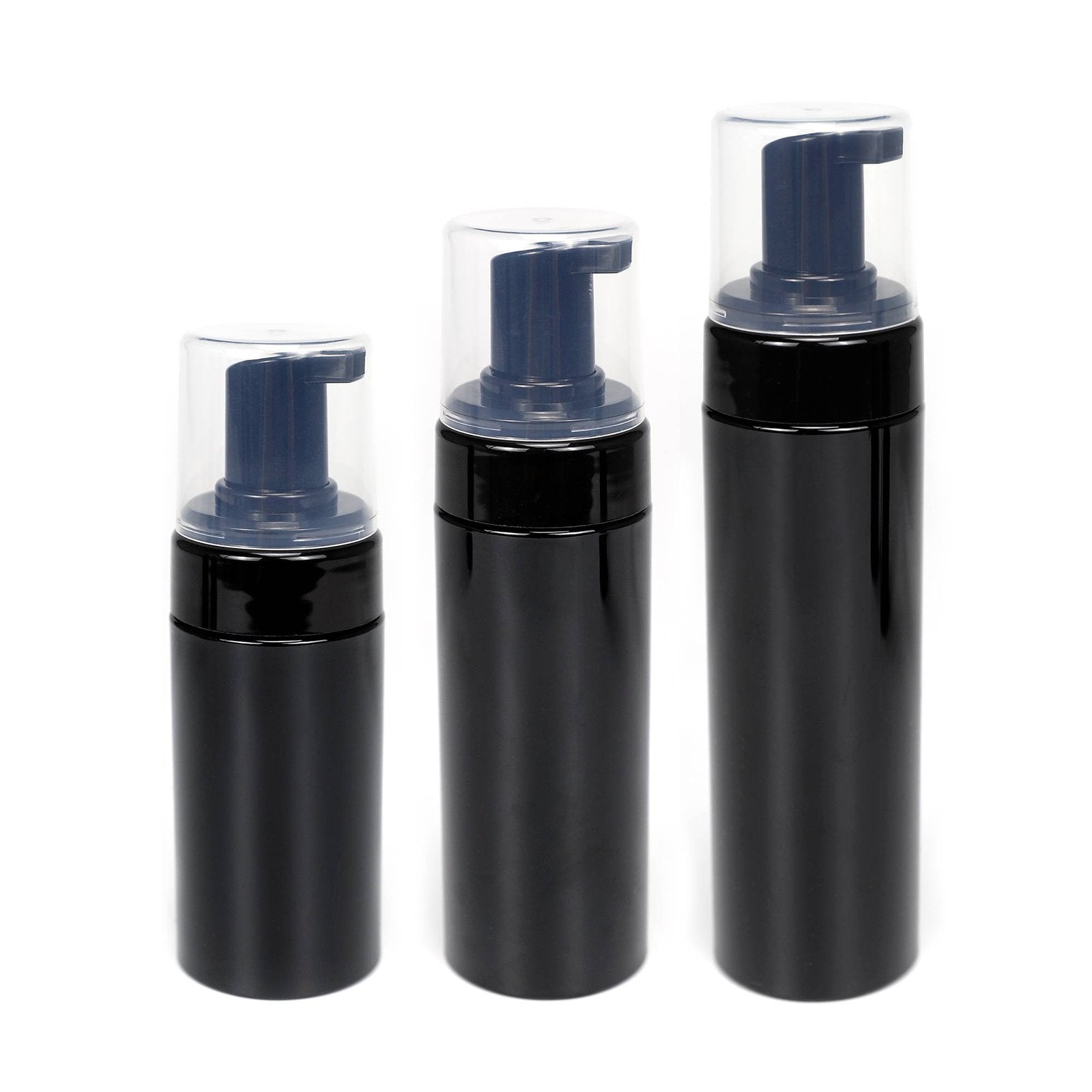 Foam Soap Bottles - Foam Pump Black Bottles
