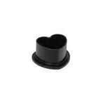 Heart Shaped Disposable Tattoo Ink Cups With Base