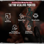Hustle Butter Tattoo Aftercare Wrap - Professional Size 20cm x 8m