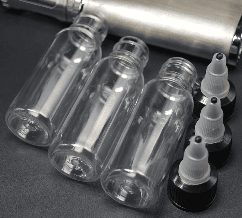 Clear Tattoo Ink Bottles