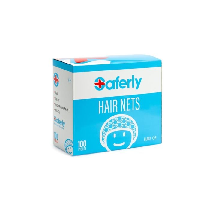 Saferly - Hair Nets - Box of 100
