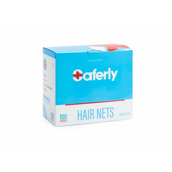 Saferly - Hair Nets - Box of 100