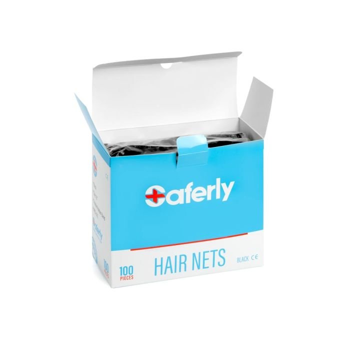 Saferly - Hair Nets - Box of 100