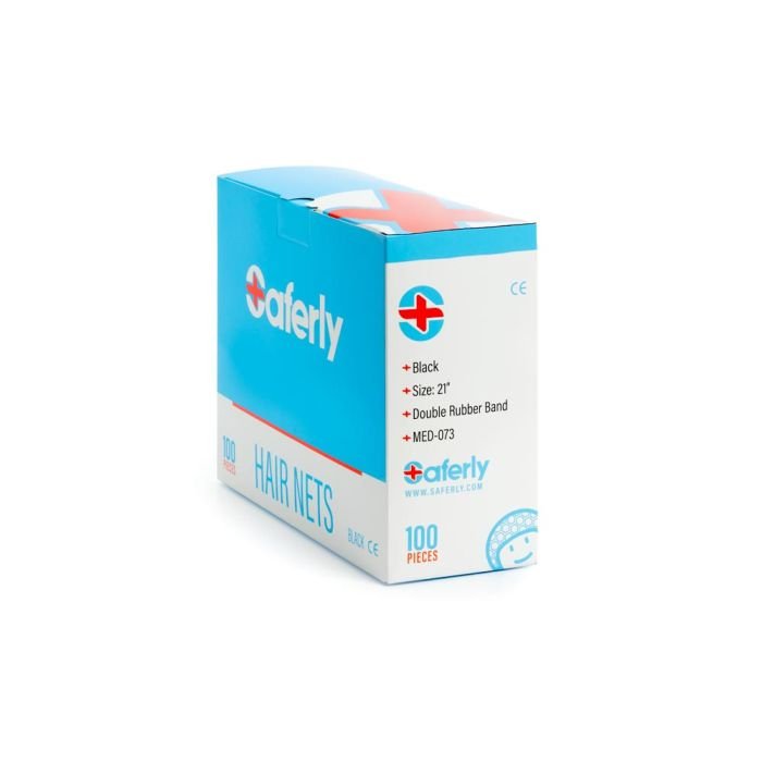 Saferly - Hair Nets - Box of 100