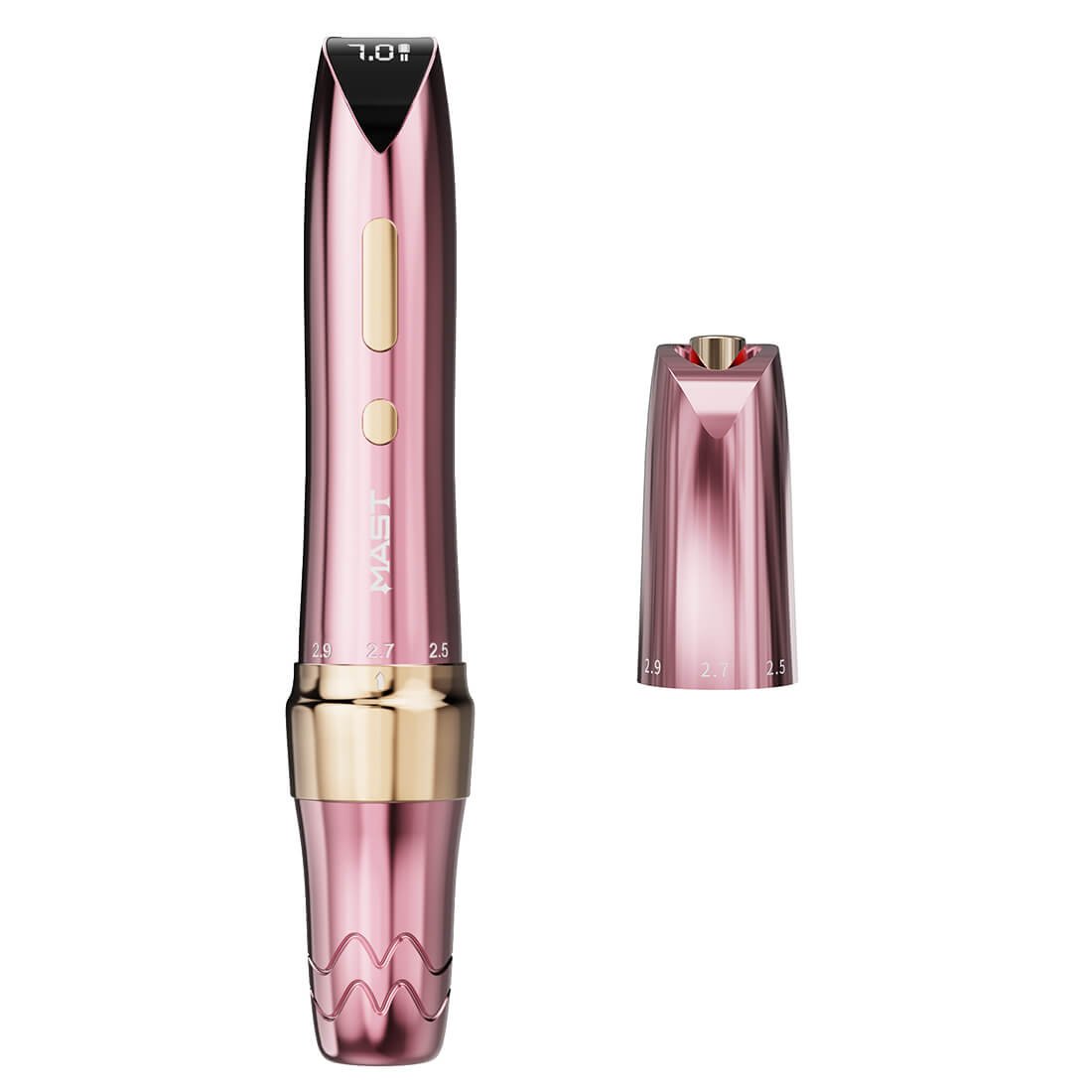 Mast P60 with RCA Adapter – Wireless Machine With 2.2MM-3.2MM Adjustable Strokes For PMU | SMP | Tattoo
