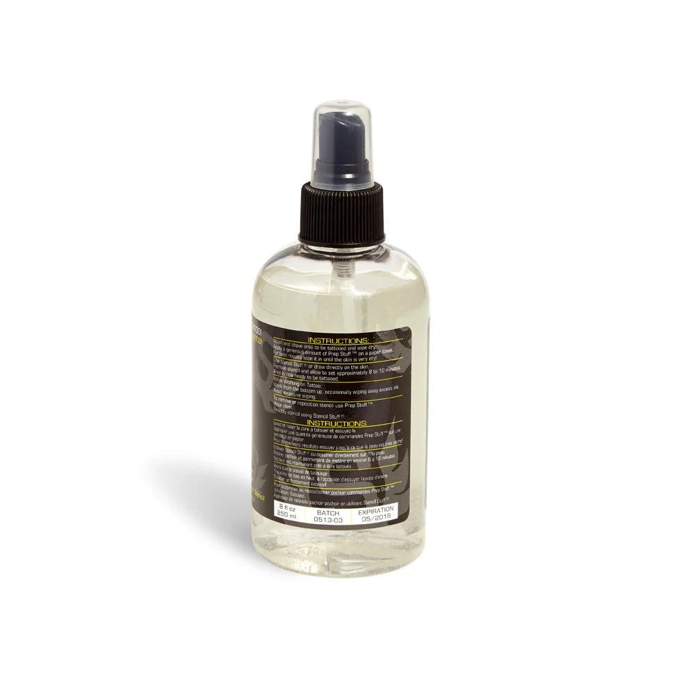 Prep Stuff — Skin Sanitizer and Tattoo Stencil Remover — 8oz Bottle Secondary image