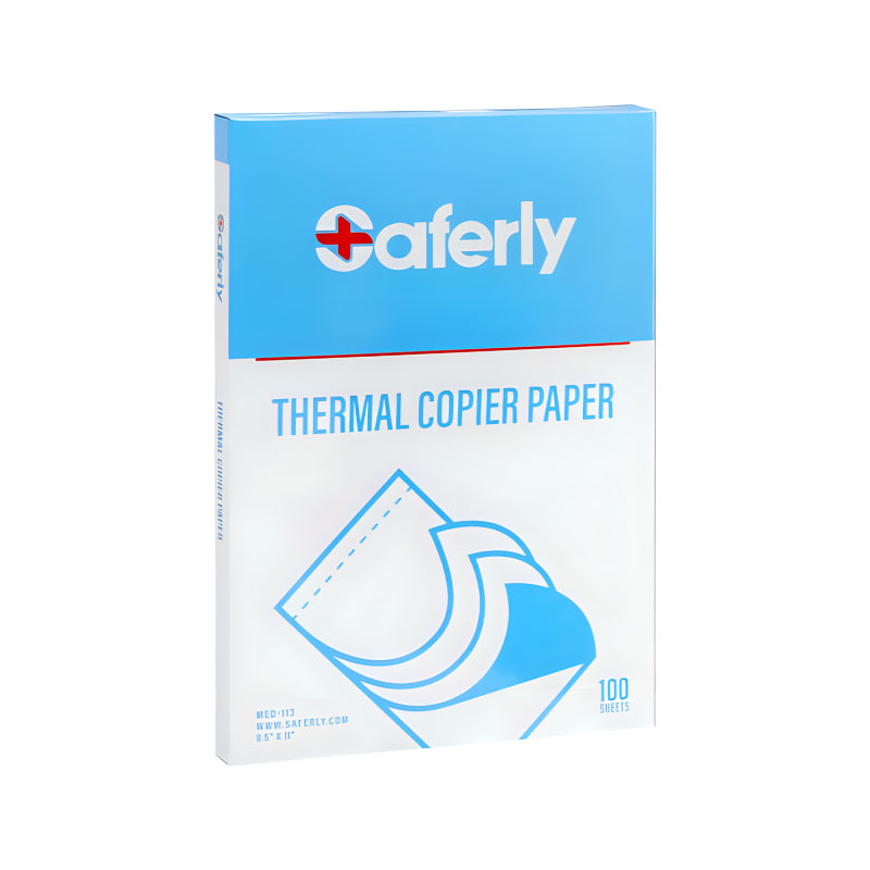 Saferly Tattoo Thermal Image Copier Stencil Paper - 8-1/2" x 11” - 100 Sheets Main image