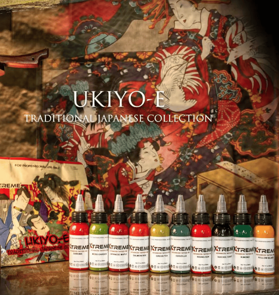 Xtreme UKIYO-E Traditional Japanese Colour Set of 10 Secondary image