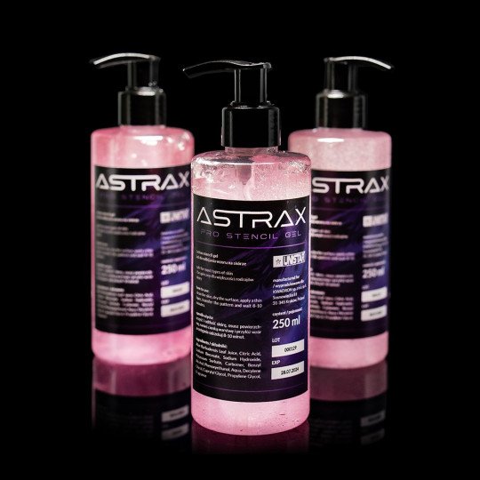 Stencil Gel 250ml - Astrax Pro By Kwadron Secondary image