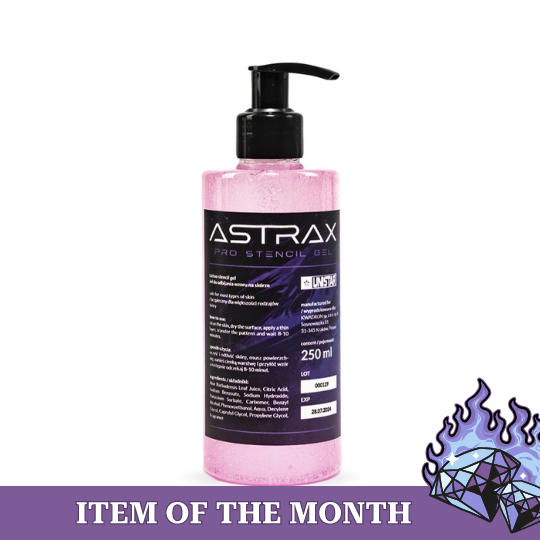 Stencil Gel 250ml - Astrax Pro By Kwadron