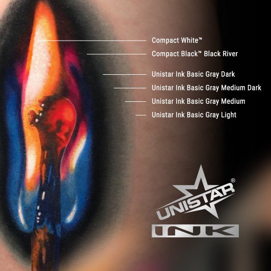 Basic Gray Ultra Light 30ml - Unistar Ink