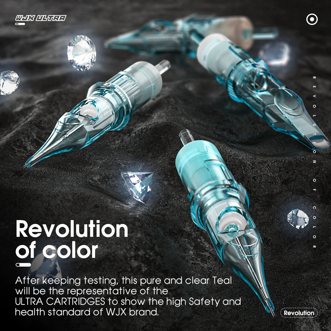 WJX Ultra Tattoo Cartridges - Round Liner - Box of 20