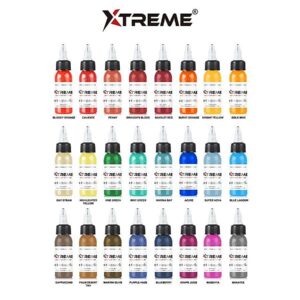 24 Color Set - Xtreme Sets & Washes - Tattoo Inks - Worldwide Tattoo Supply