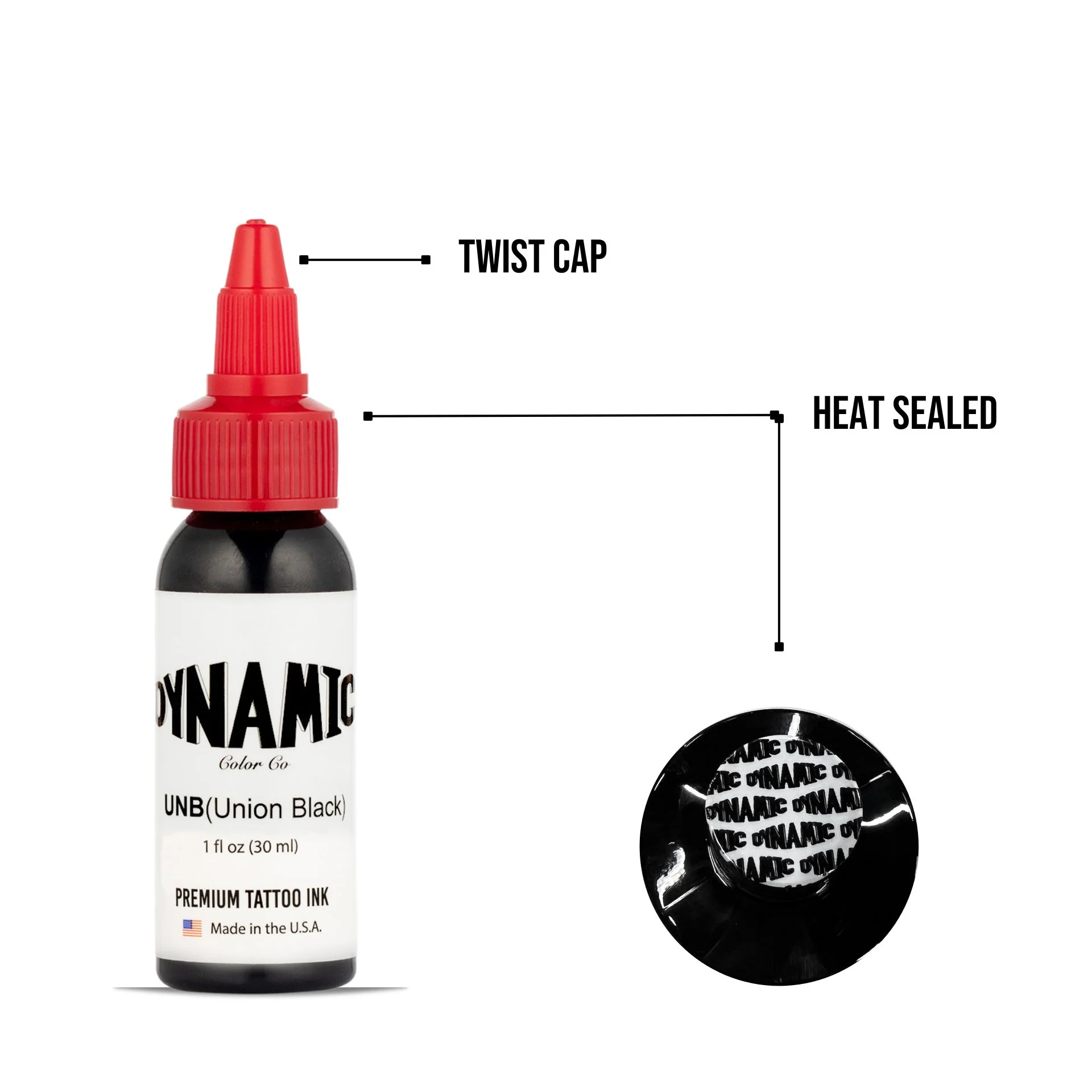 Dynamic Union Black Ink - REACH Compliant - Image 4