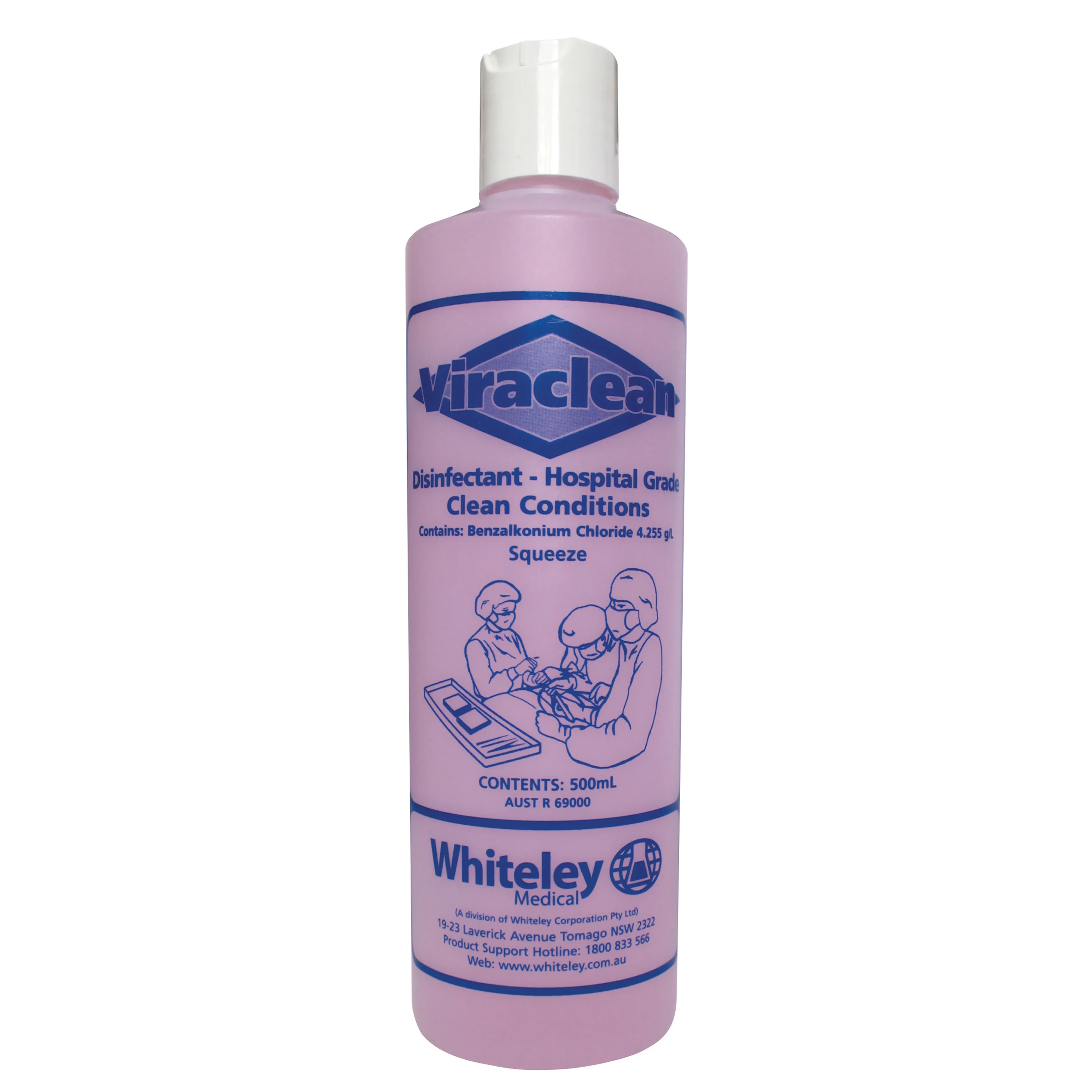 Whiteleys Viraclean - Hospital Grade Disinfectant - Image 4