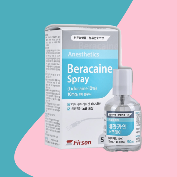 Beracaine Spray - Numbing Spray - 10% Lidocaine - 50ml