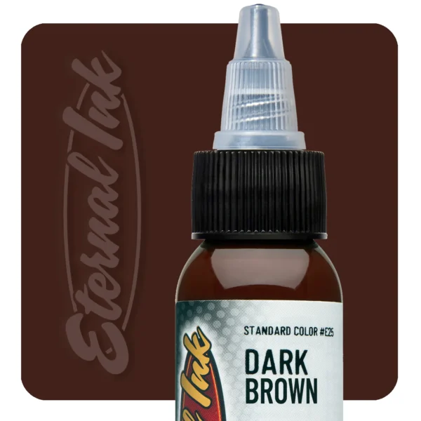 Dark Brown — Eternal Tattoo Ink