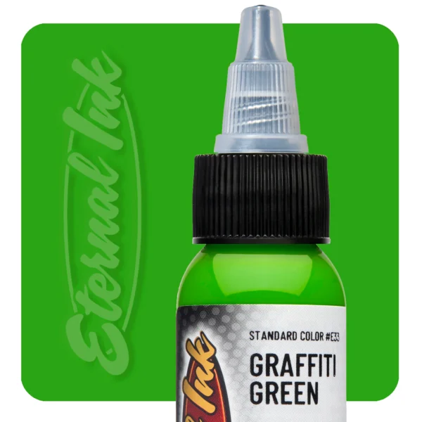 Graffiti Green — Eternal Tattoo Ink