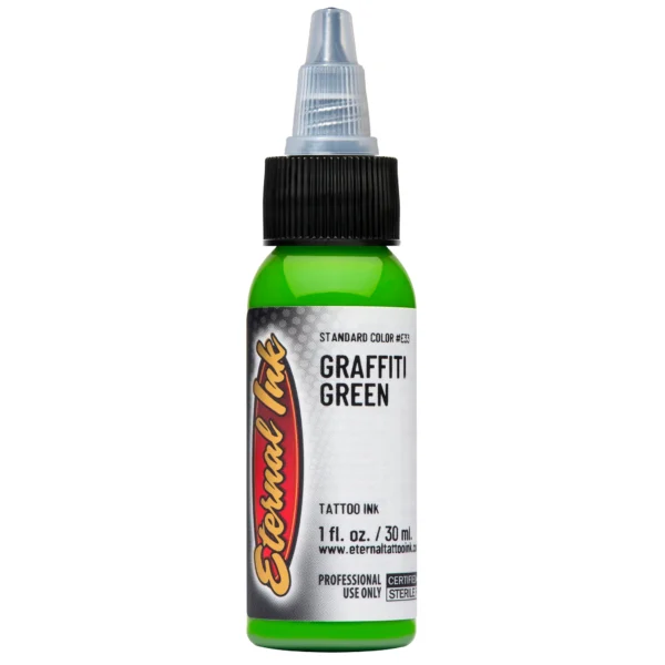 Graffiti Green — Eternal Tattoo Ink - Image 2