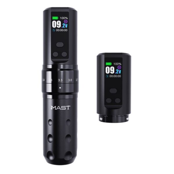 Dragonhawk Wireless Tattoo Machine -  Mast Fold 2 Pro | Stroke Changing  2.4-4.2mm