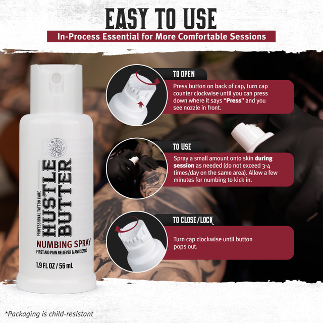Hustle Butter - Numbing Spray - 1.9 oz - Image 3