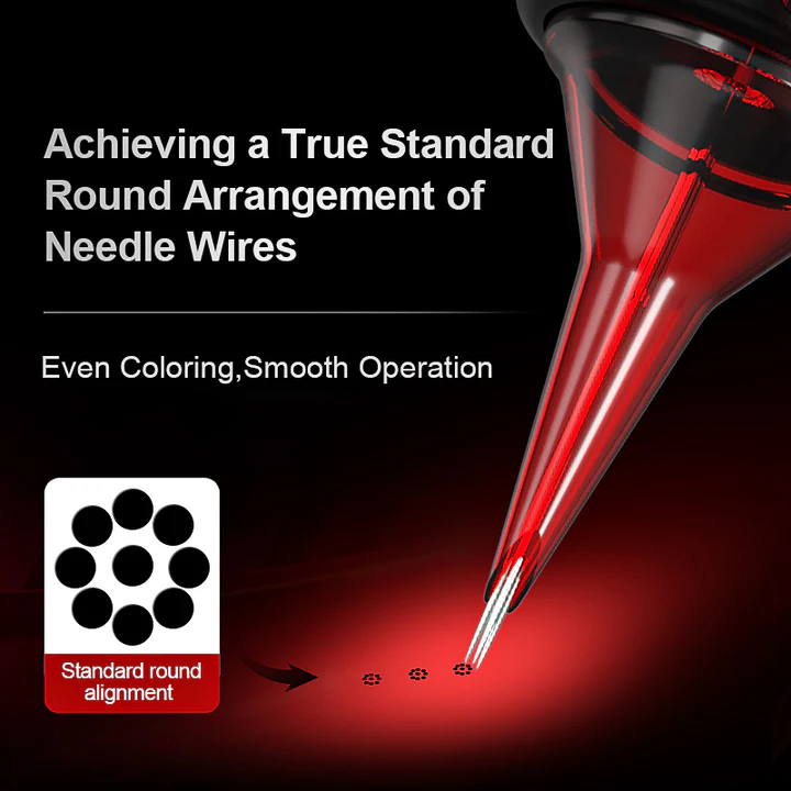 OG Produce - Red Arrow - Round Liner - Tattoo Needle Cartridges - 20pcs - Image 4