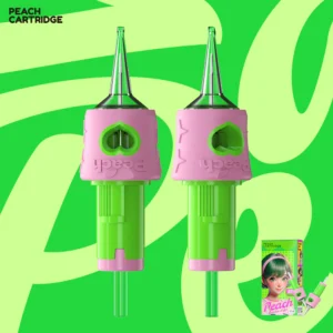 Peach Cartridge - Round Liners - Tattoo Needle Cartridges - 20pc