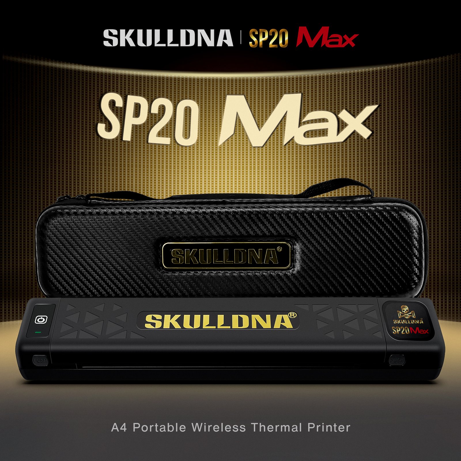 SKULLDNA MAX - Wireless Bluetooth Printer - Smart Touchscreen- SP20 - Japanese High Resolution Printhead - Image 5